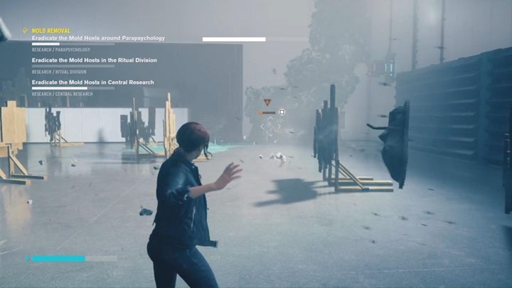 Wystrzelenie, a więc telekineza to potężna umiejętność, która odbiera wrogom masę obrażeń - Control: Porady na start - Control - poradnik do gry