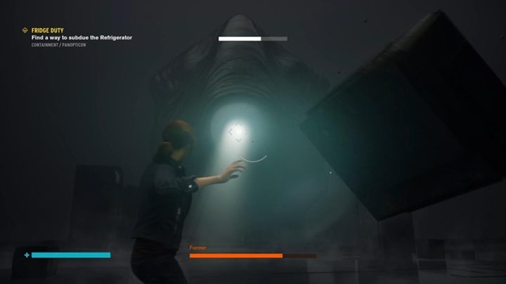 Opis: Poprzednik to gigantyczny boss z wielkim okiem na górze swojego ciała - Control: Poprzednik - boss, jak pokonać? - Control - poradnik do gry