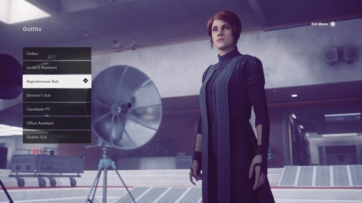 Opis: Kostium ten jest do podniesienia w pokoju Laboratorium Synchroniczności - Control: Stroje do odblokowania - lista - Control - poradnik do gry