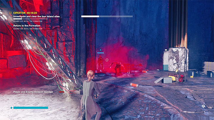 Przeciwnicy pojawiają się już na starcie oraz dodatkowo podczas oczyszczania okręgów - Control: Ekspedycje - Control - poradnik do gry