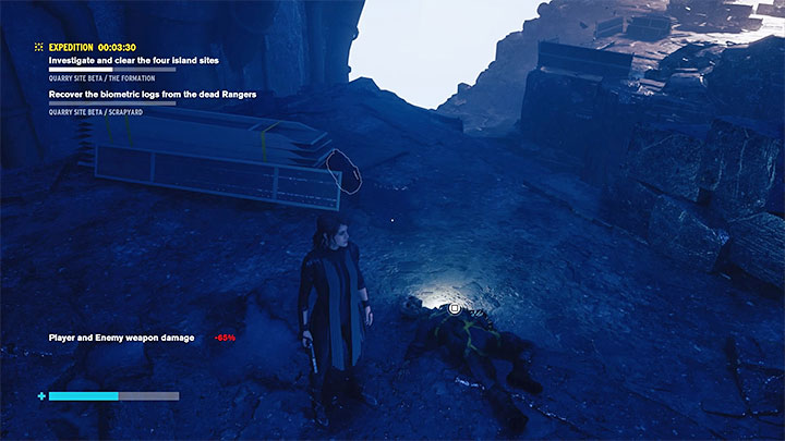 To najprostsza wyspa, na której twoim zadaniem jest odnalezienie martwych zwiadowców z zamiarem odzyskania ich dzienników biometrycznych - Control: Ekspedycje - Control - poradnik do gry