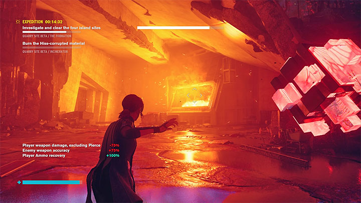 Na wyspie tej konieczne jest odnajdywanie skażonych przez Syk materiałów i wrzucanie ich do pieca - Control: Ekspedycje - Control - poradnik do gry