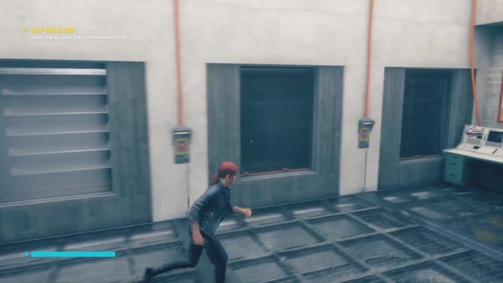 Strona prawa komory. Od prawej - drzwi zamknięte, zamknięte i otwarte. - Control: Zagadka z lustrem - Control - poradnik do gry