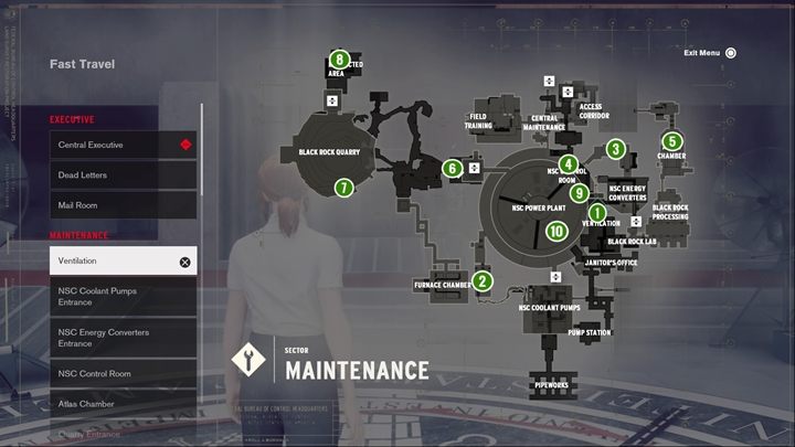 Sektor Techniczny ma 10 punktów kontrolnych - Control: Mapa Świata i punkty kontrolne - Control - poradnik do gry