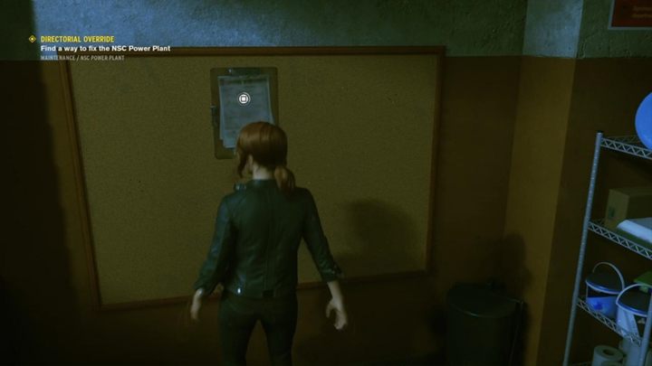 W biurze porozmawiaj z Dozorcą, a następnie sięgnij również po zadanie poboczne z tablicy - Co za syf: Spal śmieci - Control: Wyłącznik awaryjny - solucja, opis przejścia - Control - poradnik do gry