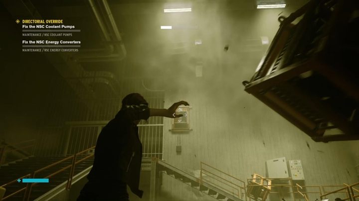 Rusz do pokoju Konwertery Energii WSN, pokonaj wrogów i przejmij punkt kontrolny - Control: Wyłącznik awaryjny - solucja, opis przejścia - Control - poradnik do gry