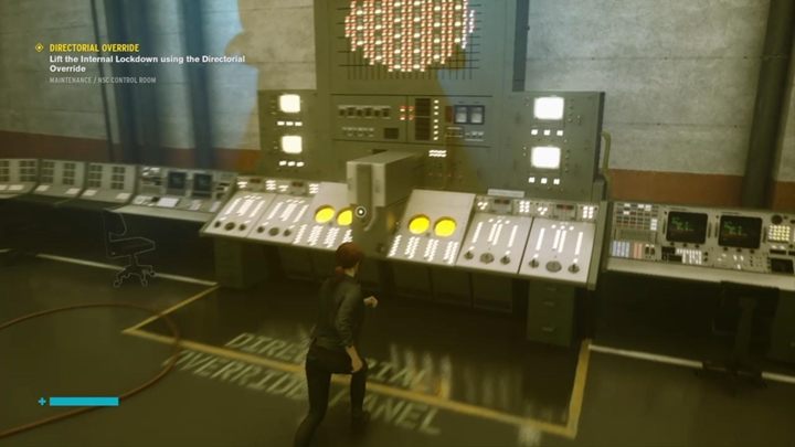 Dotrzesz do pokoju Sterownia WSN, gdzie czeka cię walka z wrogami - Control: Wyłącznik awaryjny - solucja, opis przejścia - Control - poradnik do gry