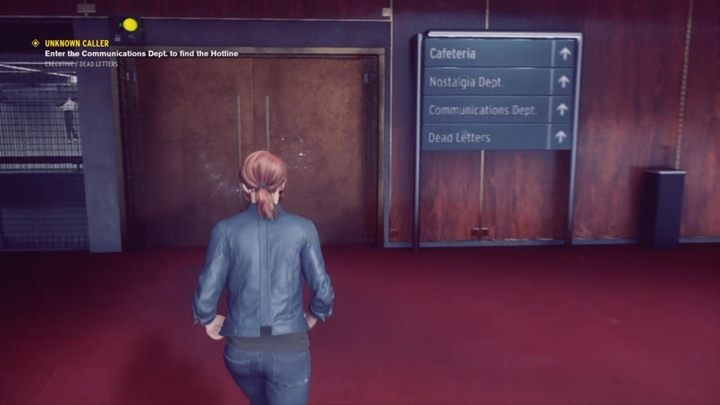 Twoim zadaniem jest teraz dotrzeć do Działu Komunikacji - Control: Nieznany słuchacz - solucja, opis przejścia - Control - poradnik do gry