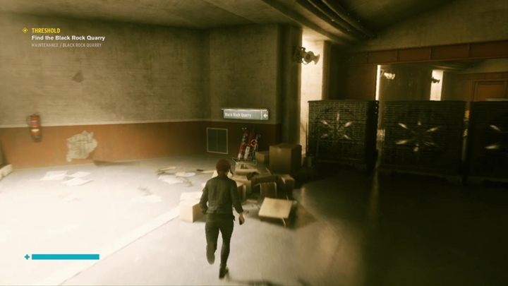 Idź dalej, a dotrzesz do Laboratorium Czarnokamienia - Control: Strefa Progowa - solucja, opis przejścia - Control - poradnik do gry