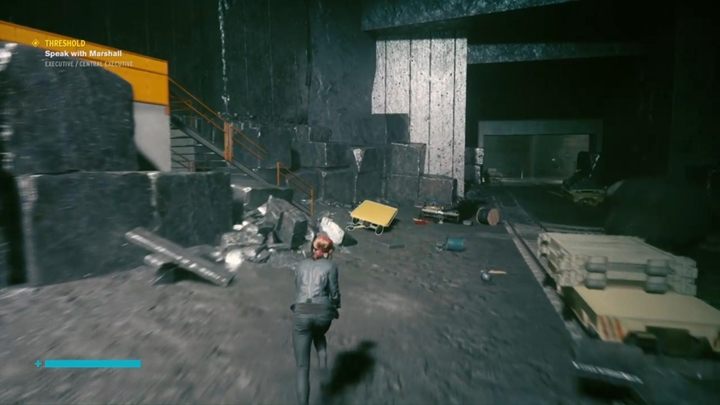 Kawałek dalej znajdziesz jeszcze kilka istot, które będą blokowały przejście - zwab je trochę w głąb pomieszczenia a następnie omiń i biegnij do wyjścia - Control: Strefa Progowa - solucja, opis przejścia - Control - poradnik do gry