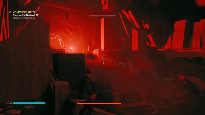 Idź dalej i przejmij punkt kontrolny - Control: Na straży brata - solucja, opis przejścia - Control - poradnik do gry