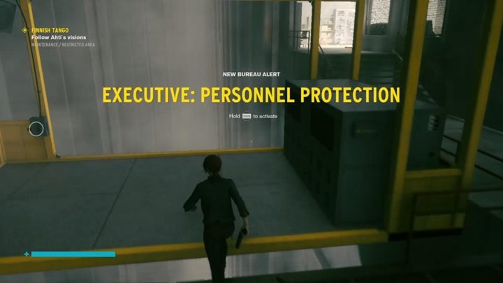 Podejdź teraz do panelu i naciśnij przycisk - Control: Fińskie Tango - solucja, opis przejścia - Control - poradnik do gry