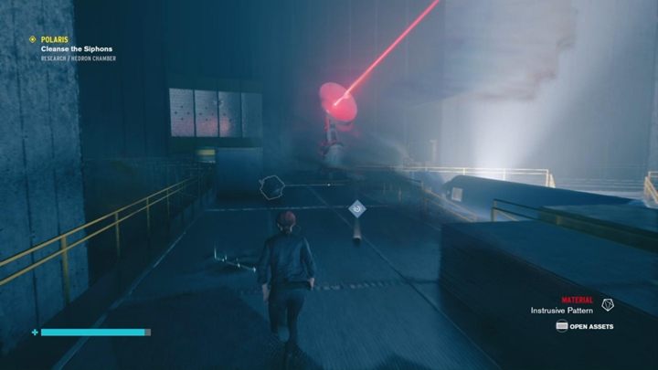 Podejdź do wielkich drzwi i ściągnij z nich śruby - Control: Polaris - solucja, opis przejścia - Control - poradnik do gry