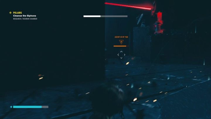 Po wszystkim, wielki obiekt pofrunie do góry - użyj lewitacji, by iść za nim i na kolejnym poziomie znów pokonaj wrogów i oczyść kolejne satelity - Control: Polaris - solucja, opis przejścia - Control - poradnik do gry