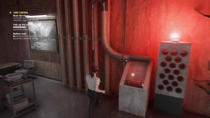 Gdy wykonasz przynajmniej jedno zadanie, będziesz mógł podnieść list do Dyrektora - Control: Kontrola - solucja, opis przejścia - Control - poradnik do gry