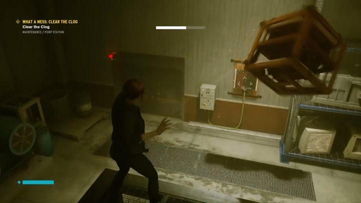 Opis: Udaj się do Sektora technicznego i do Pompowni - Control: Co za syf, Usuń Zator - solucja, opis przejścia - Control - poradnik do gry