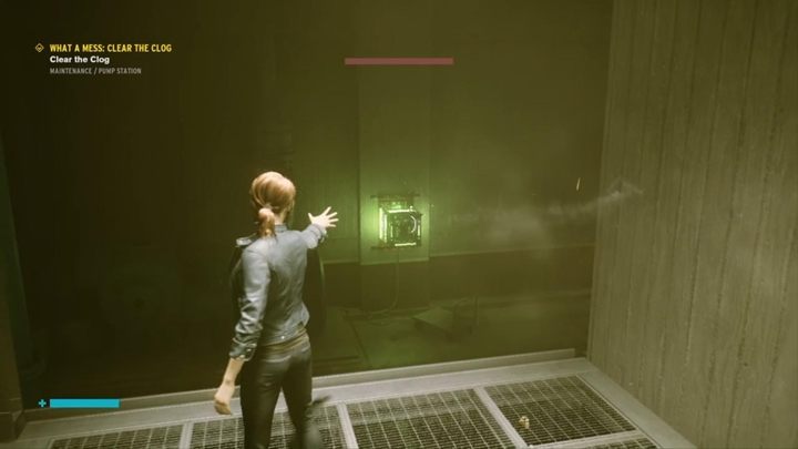 Podnieś odblokowaną skrzynkę i wrzuć ją w kolejny wolny otwór - Control: Co za syf, Usuń Zator - solucja, opis przejścia - Control - poradnik do gry