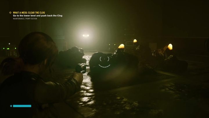 Użyj teraz pokrętła, by odblokować drzwi obok - Control: Co za syf, Usuń Zator - solucja, opis przejścia - Control - poradnik do gry