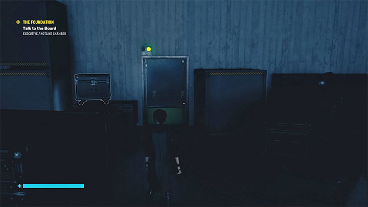 Udaj się korytarzem na lewo od przeszklonego pomieszczenia z kaczką - Control: Uciekinierzy Langstona - solucja, opis przejścia - Control - poradnik do gry