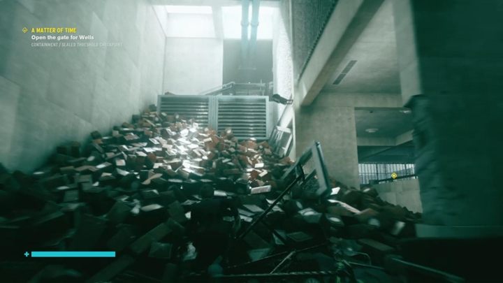 Medyk ma poziom dostępu 9, więc będzie otwierał kolejne drzwi dla ciebie - Control: Kwestia czasu - solucja, opis przejścia - Control - poradnik do gry