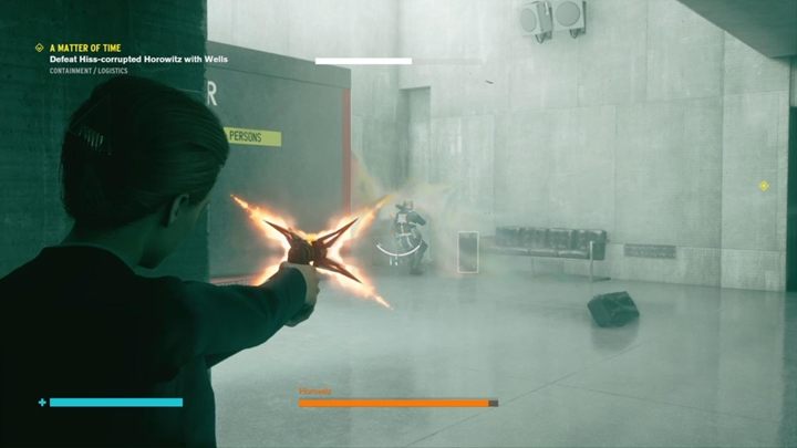 Eskortuj mężczyznę, aż wyjdziecie z strefy progowej - Control: Kwestia czasu - solucja, opis przejścia - Control - poradnik do gry