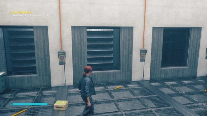 Lewa strona komory. Od lewej - okno otwarte, otwarte i zamknięte. - Control: Własne odbicie - solucja, opis przejścia - Control - poradnik do gry