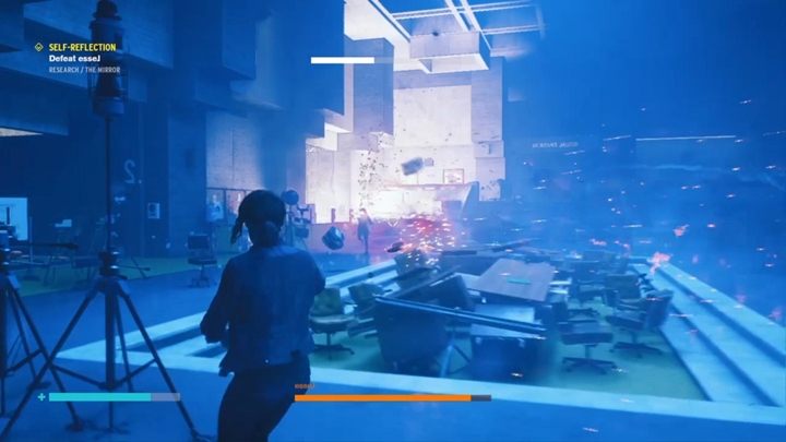 Przeciwnik ma kilka faz - Control: Własne odbicie - solucja, opis przejścia - Control - poradnik do gry