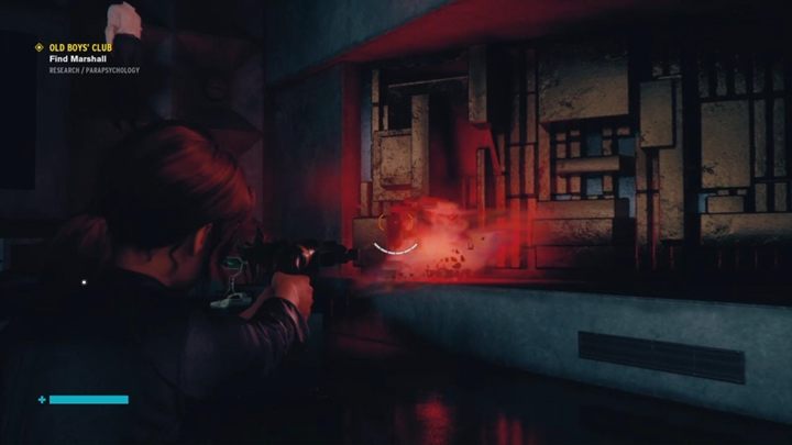 Po kilku krokach znajdziesz się w Centrum Badań, gdzie klasycznie czeka cię walka z grupką wrogów - Control: Klub Oldbojów - solucja, opis przejścia - Control - poradnik do gry