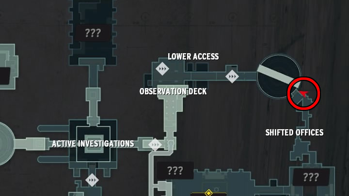 Sekretny obszar możesz znaleźć tuż po wkroczeniu do Przeobrażonych biur (Shifted Offices) z północnej strony - Control AWE: Ukryte miejsca, zegar - sekrety, lokacje - Control - poradnik do gry