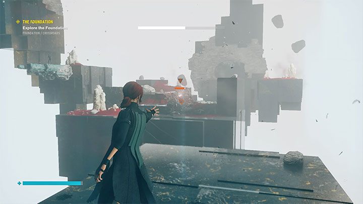 Kontynuuj przeprawę przez jaskinie - Control Foundation: Fundament - solucja, opis przejścia - Control - poradnik do gry