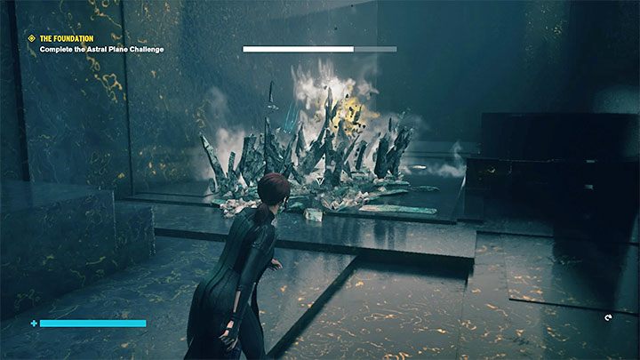 Kształtowanie ma też drugie zastosowanie - możesz aktywować swego rodzaju pułapki z ostrymi kryształami - Control Foundation: Fundament - solucja, opis przejścia - Control - poradnik do gry