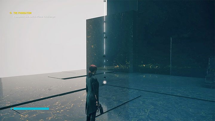 Niezależnie od wybranej umiejętności po zaliczonej próbie musisz dotrzeć do przełącznika - Control Foundation: Fundament - solucja, opis przejścia - Control - poradnik do gry