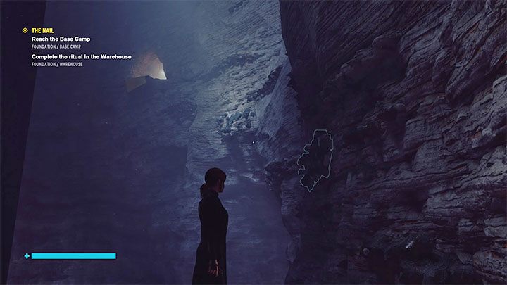 Po wyjściu z tunelu spodziewaj się, że zaatakuje cię grupa przeciwników - Control Foundation: Gwóźdź/The Nail - Magazyn i Zawalony dział - solucja - Control - poradnik do gry