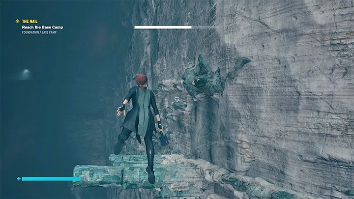 Używaj Kształtowania do wysuwania bocznych półek - Control Foundation: Gwóźdź/The Nail - Magazyn i Zawalony dział - solucja - Control - poradnik do gry