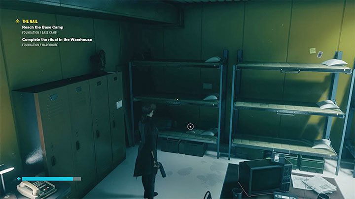 Drugi identyfikator jest w jednym z żółtych budynków na najniższym poziomie lokacji z wieżą - Control Foundation: Kolekcja Pope/Popes Collection - solucja, opis przejścia - Control - poradnik do gry