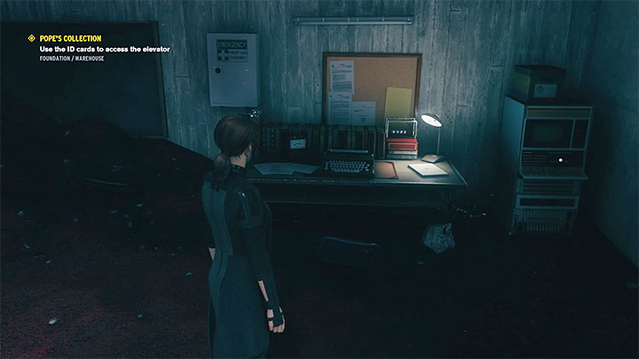 Umieść kartę Lead Physicist (Fizyk) - Control Foundation: Kolekcja Pope/Popes Collection - solucja, opis przejścia - Control - poradnik do gry