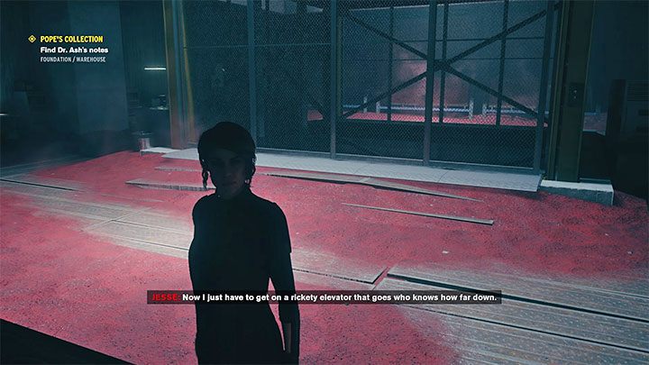 Jeśli poprawnie umieściłeś wszystkich 5 identyfikatorów, to Jesse powinna to skomentować i odblokowana zostane winda - Control Foundation: Kolekcja Pope/Popes Collection - solucja, opis przejścia - Control - poradnik do gry