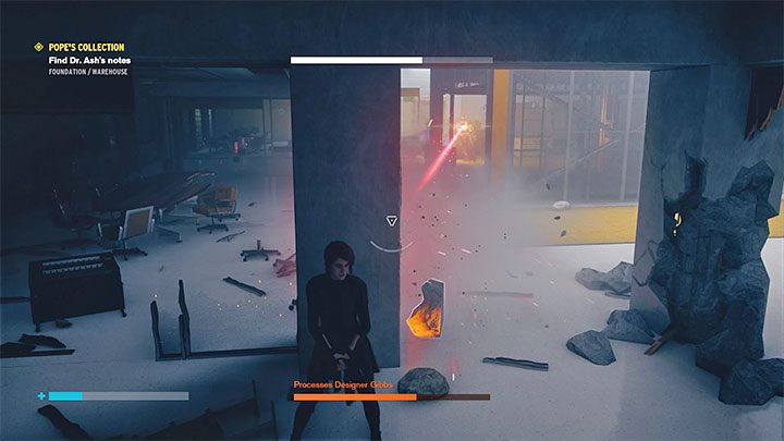 Gibbs jest silniejszą odmianą potworów napotykanych w trakcie przechodzenia gry i konfrontacja z nim może być dość wymagająca - Control Foundation: Kolekcja Pope/Popes Collection - solucja, opis przejścia - Control - poradnik do gry