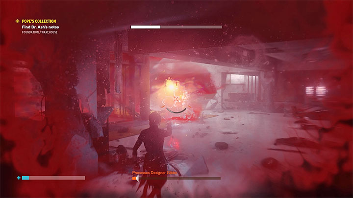 Boss na pewien czas znika i pojawia się - Control Foundation: Kolekcja Pope/Popes Collection - solucja, opis przejścia - Control - poradnik do gry