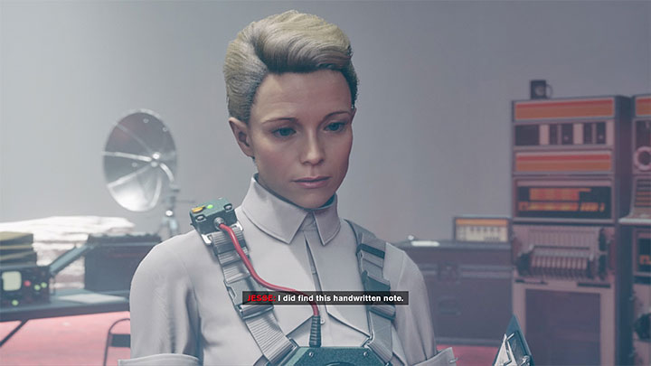 Skorzystaj z windy żeby opuścić laboratorium i następnie z jednego z punktów kontroli żeby dzięki szybkiej podróży powrócić do lokacji Skrzyżowanie - Control Foundation: Kolekcja Pope/Popes Collection - solucja, opis przejścia - Control - poradnik do gry