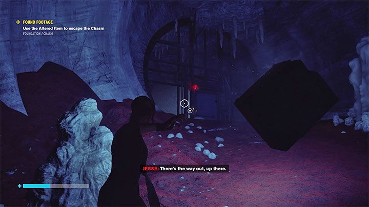 Cel podróży pokazuje powyższy obrazek - Control Foundation: Znalezione nagranie/Found Footage - solucja, opis przejścia - Control - poradnik do gry