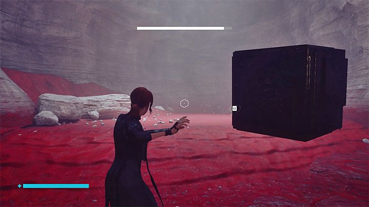 Po jeden z sześcianów musisz dolecieć do najbardziej oddalonego pomostu (obrazek 1) - Control Foundation: Figurki maneki-neko, lista - Control - poradnik do gry