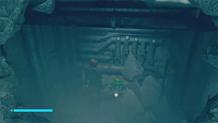 W nowym małym pomieszczeniu znajdziesz figurkę kota - Control Foundation: Figurki maneki-neko, lista - Control - poradnik do gry