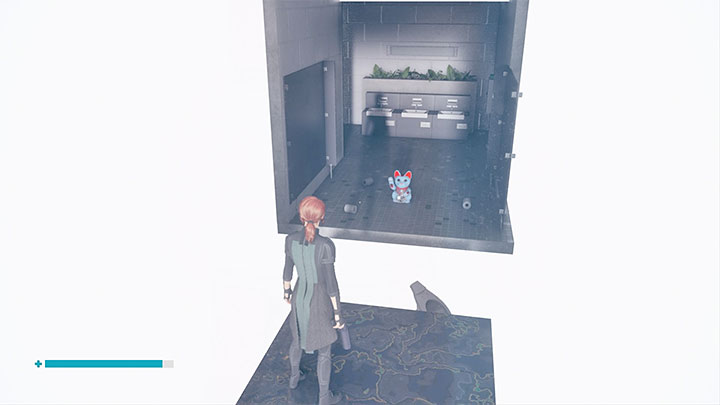 Figurka kota pojawi się przy przejściu pomiędzy toaletą i płaszczyzną astralną - Control Foundation: Figurki maneki-neko, lista - Control - poradnik do gry