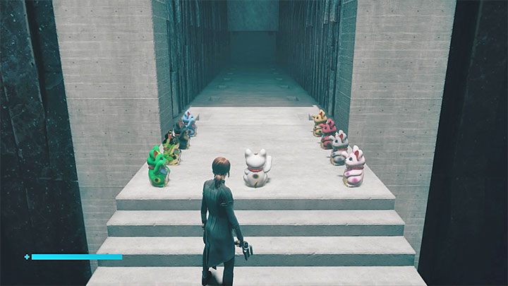 W miejscu tym powinno znajdować się 9 kotów - 1, który był tu od zawsze, oraz 8, które zdołałeś odnaleźć - Control Foundation: Figurki maneki-neko, lista - Control - poradnik do gry