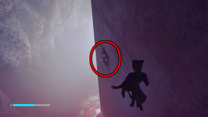 W ramach zaliczania głównej misji Gwóźdź Jesse musiała poszybować w stronę widocznej na wprost żółtej półki - Control Foundation: Ukryte miejsca, lista - Control - poradnik do gry