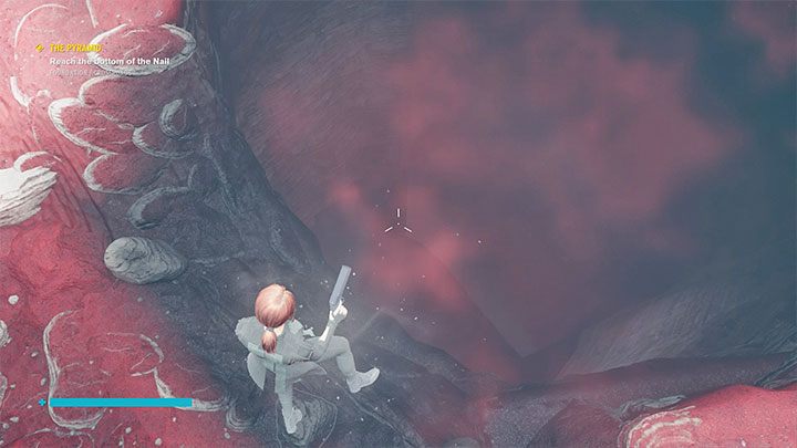 Log 7: Changes - Magnetofon znajdziesz po wskoczeniu do pokazanego na obrazku dołu - Control Foundation: Sekrety, znajdźki - lista, mapa - Control - poradnik do gry