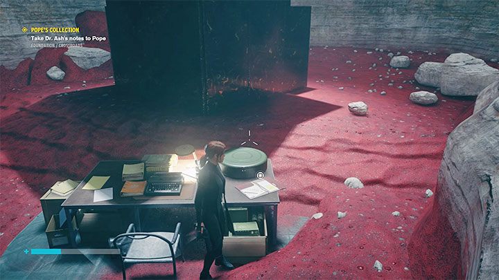 Northmoor: Final Warning - Dokument jest w obszarze z mniejszą wersją Gwoździa znajdującym się na poziomie 0 wieży - Basement Lab - Control Foundation: Sekrety, znajdźki - lista, mapa - Control - poradnik do gry