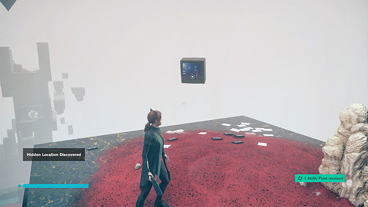 Rejected Episode - Telewizor z nagraniem możesz odnaleźć tuż obok punktu kontroli Wieża astralna PW (Astral Tower PE) - Control Foundation: Sekrety, znajdźki - lista, mapa - Control - poradnik do gry