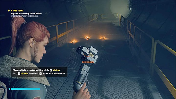 Jesse może korzystać z nowej odmiany serwobroni - Miotacza - Control AWE: Największe nowości - Control - poradnik do gry